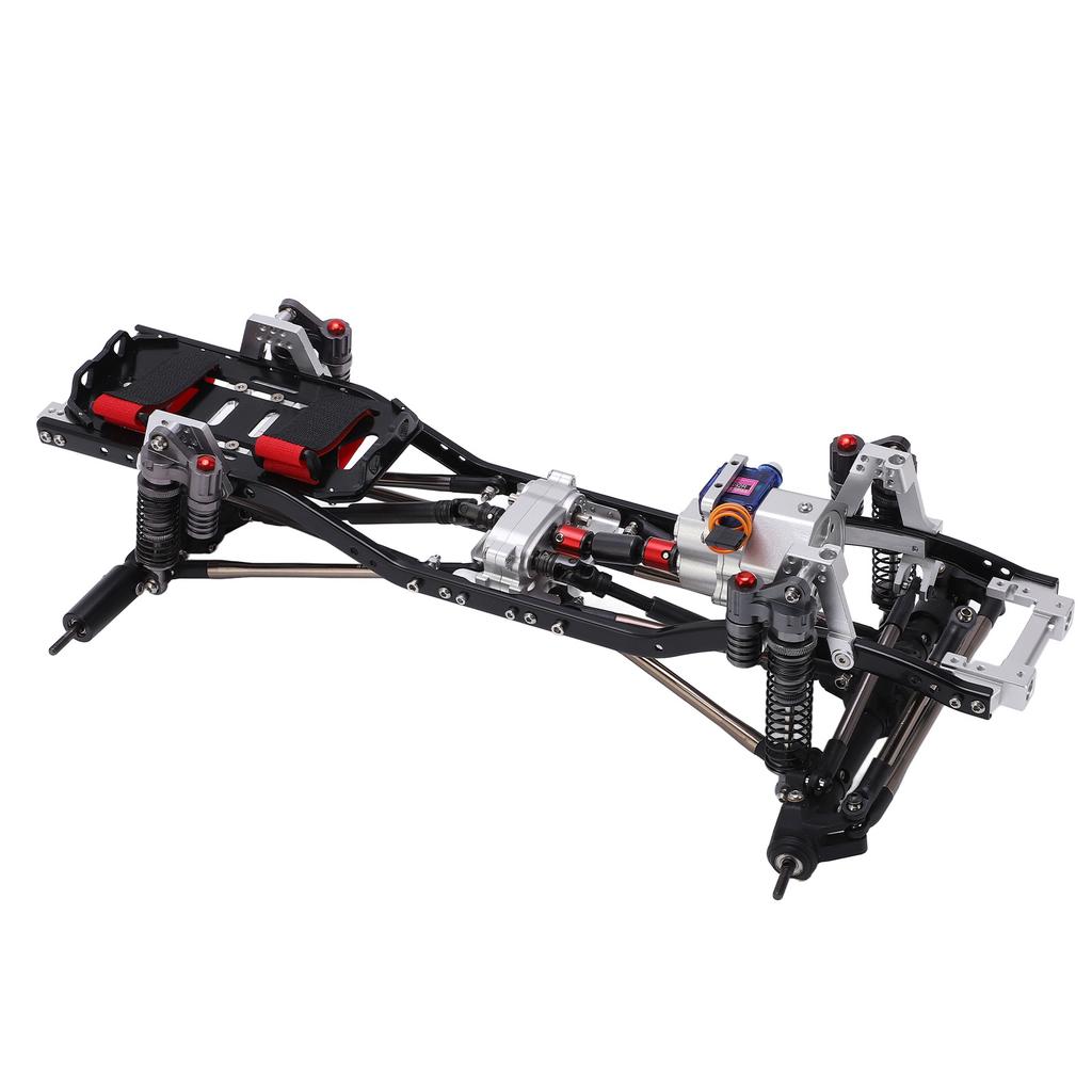 RC Frame 1Celsius10 Climbing Car 313mm Wheelbase Dual Speed High Low Gear Frame Set with Front Bumper