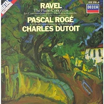 CD RAVEL, ROGE, SUTOIT; MSO - Ravel;Piano Concertos 4102302 Decca UK Classical Used