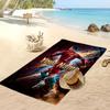 Asciugamano da Spiaggia Personalizzato Stampato Cristiano Ronaldo Logo Calcio Supporto Nome Personalizzato Testo Asciugamano Assorbente Per Sport Viaggio Regalo Speciale