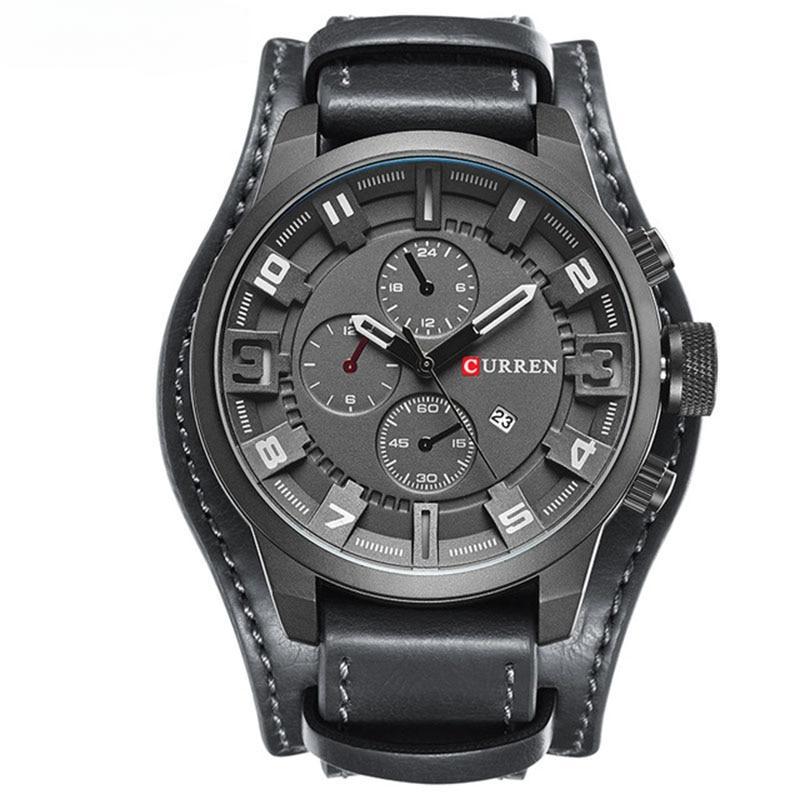 Waterproof Quartz Wristwatch for Men, Fashionable and Affordable