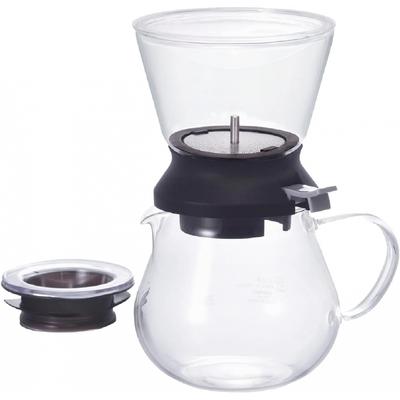 Hario Tea Dripper 350ml Black Set Tdr 5012b Largo 35