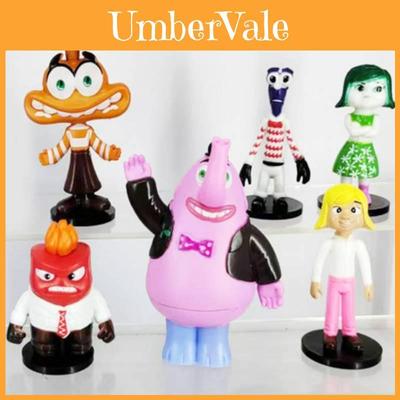 Kolorowy Zestaw Figurinek Pcv Brain Battle 10 Unikalnych Zabawek Dekoracja Tortu Woreczku