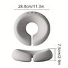 Multi-Use Facial Support Cushion With Hole Soft Headrest Soft Face Cushion  Spa