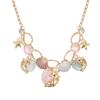 Collier Étoile de Mer Coquillage Huile Peinte Petit Frais Coquillage de Plage Polyvalent pour Dames