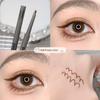 Red Blade Eyeliner Not Smudge Waterproof Sweat-Proof Long-Lasting Ultra-Fine Eye Shadow Pen Two-in-One Newbie Beginner