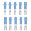 10Pcs Fiber Optic Quick Connector Embedded Type SCUPC Cold Optical Fast Connecting