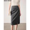 Basic House Women's High-Waisted Suit Skirt