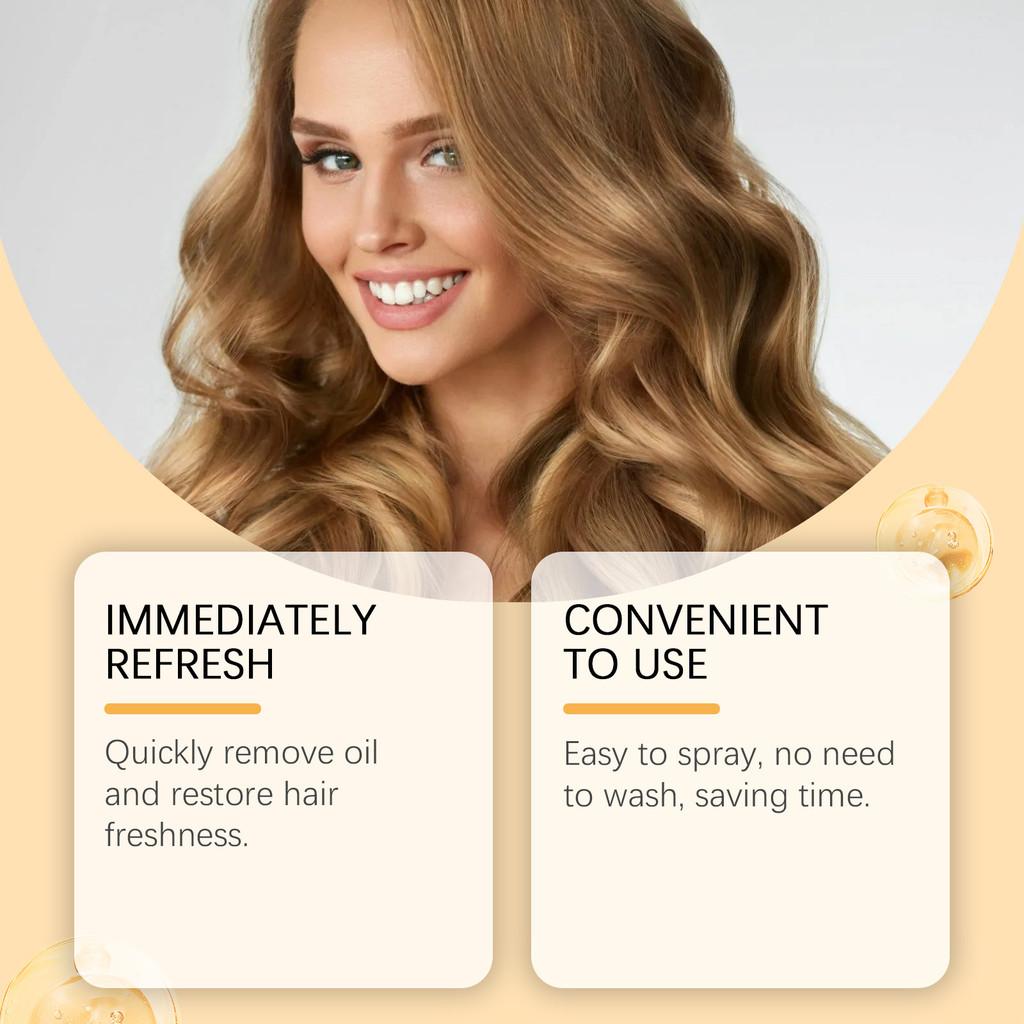 Hoegoa Dry Shampoo Refill Spray 100g Refreshing Clean Hair Care Solution For All Hair Types