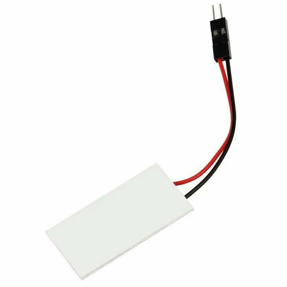 New 5Pcs/10Pcs Panel Led Dome Reading Light Map Lamp COB 15 SMD Car Interior Lights Auto Bulb W5W Festoon T10 Led Adapter