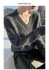 Lekasha 100% Cashmere V-Neck Loose Knit Sweater for Women - Solid Color Winter Base Layer Top