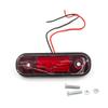 HAKITO 8x/10x 12V 24V 3 Car External LED Side Marker light Warning Light Turn Signal Brake Trailer Truck Lamp Clearance light
