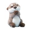 Plush Otter Toy For Kids Girls With Keychain And Bag Charm Gift Idea