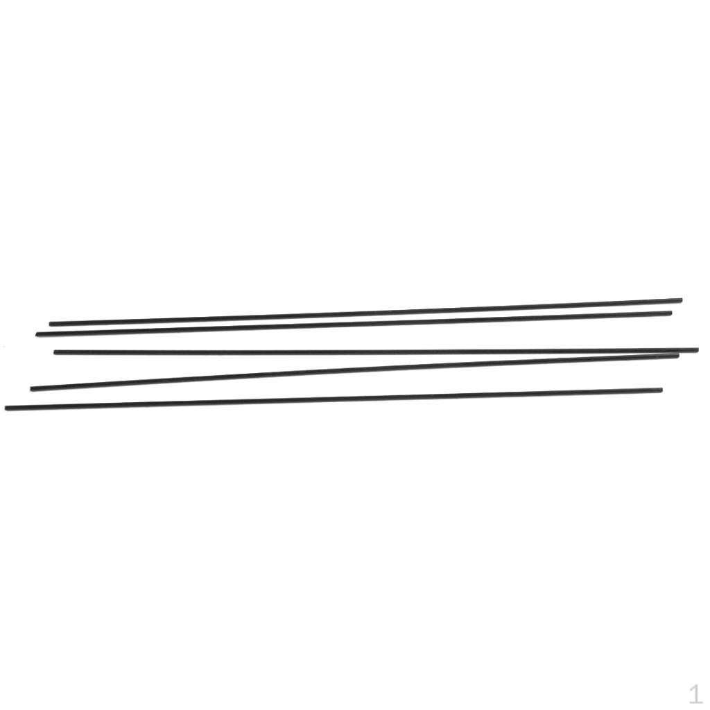 

Pack of 5 Carbon Fiber Rods Bars RC Making Repairing Accs 2.5x200mm
