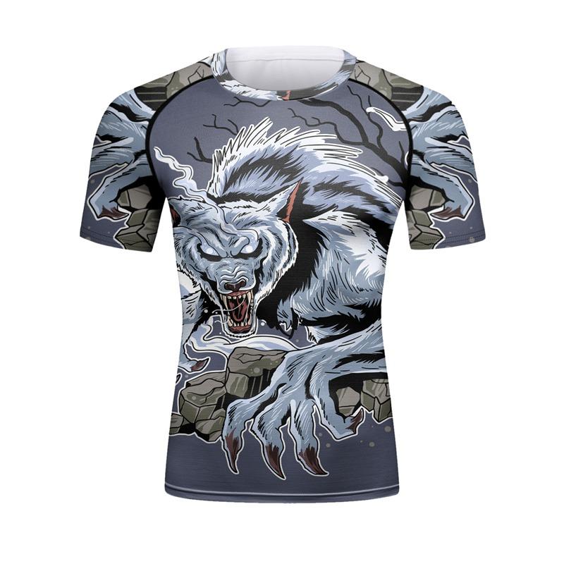 Trendy Japanese Anime Graphic T Shirts For Men Fashion Summer Streetwear 3D Printed Gym T-shirts