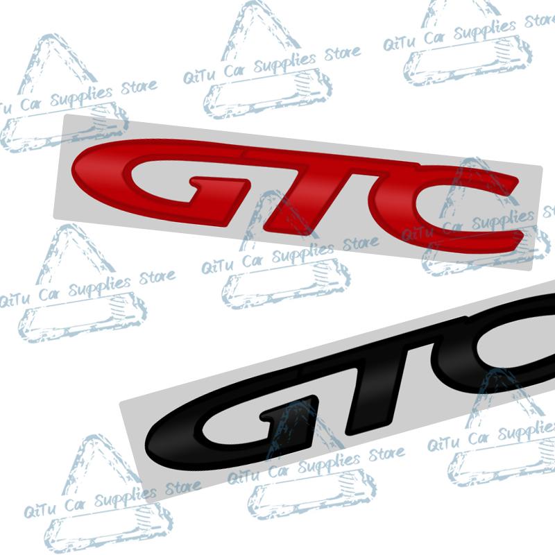 Metalowe Logo GTC 3D Emblemat na Grill Samochodowy Przód Odznaka na Klapę Bagażnika Naklejka Dekoracyjna Do Opel Astra Insignia Corsa Vectra Zafira Mokka OPC
