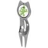 3in1 MultiFunction Zinc Alloy Golf Divot Repair Tool Portable Golf Magnetic Ball Marker