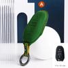For Peugeot 2008 308 408 508 2008 3008 4008 5008 Car Key Case Full Cover Fob Alcantara keychain 3 Buttons Keybag Protecor Shell
