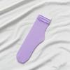 1 pereche de șosete pentru femei, cu tub mijlociu, margine ondulată, în stil japonez, elasticitate ridicată, anti-alunecare, subțire, moale, respirabil, absorbție a transpirației, șosete sport cu grămadă.