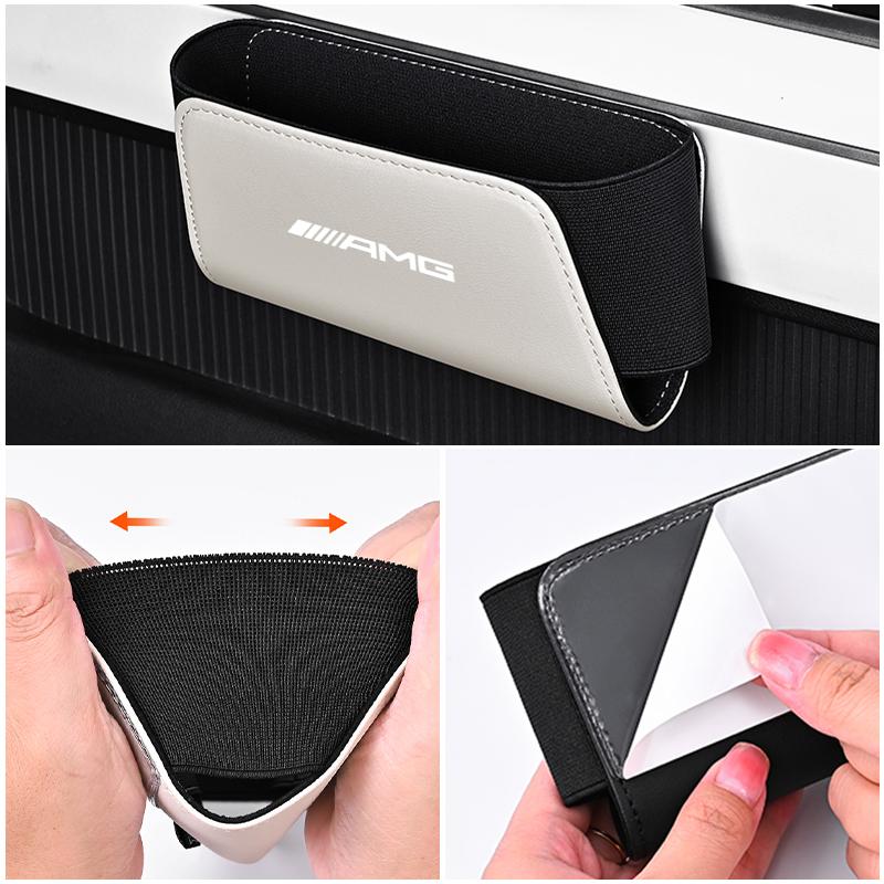 GLC GLB Car Storage Bag Storage Box Hanging Case Hanging Organizer Box For Mercedes Benz AMG A C E Class W201 W210 W108 W204 W2