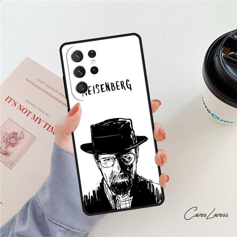 Heisenberg Breaking Bad phone case For Samsung Galaxy S24 S25 S23 S22 Ultra Note 10 20 Plus S20 S21 FE Cover