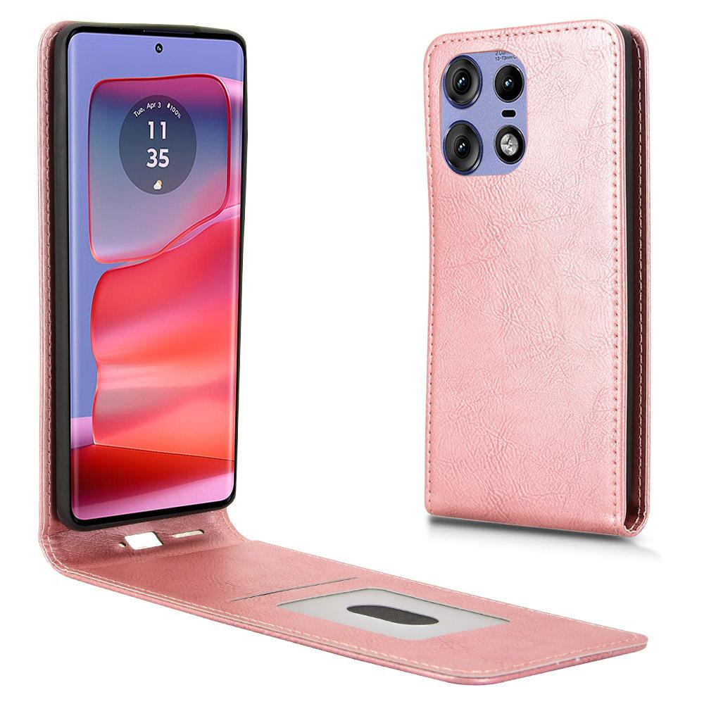 

Шкіряний чохол для Motorola Edge 50 Pro 5G/50s Pro 5G/50 5G Магнітна вертикальна відкидна кришка для телефону з відділенням для карт C
