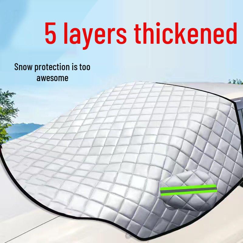 Magnetic Universal Car Windshield Snow Shield & Sunshade - Thickened Frost Protection Cover