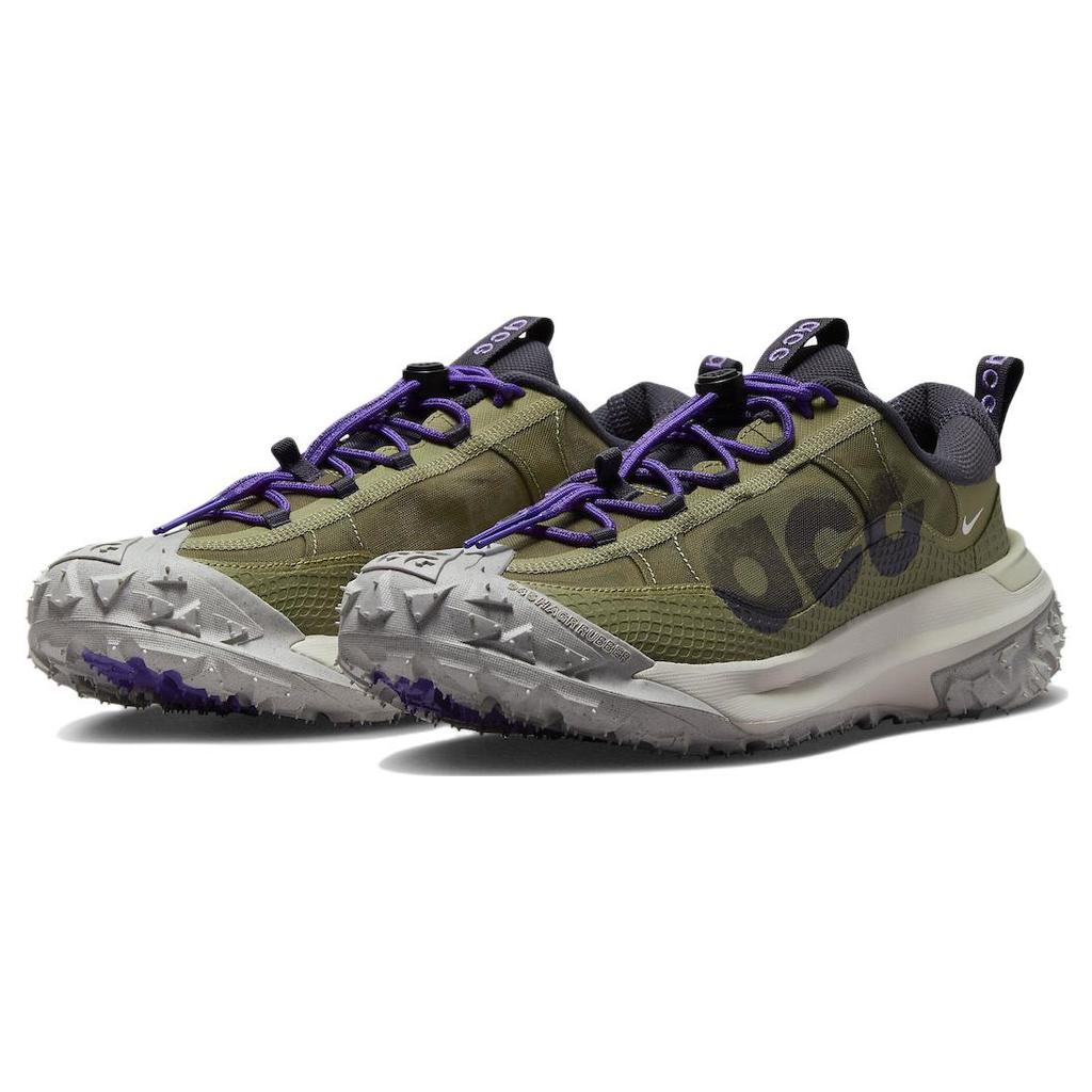 New Nike Acg Mountain Fly 2 Low Neutral Olive Mountain Grape DV7903-200