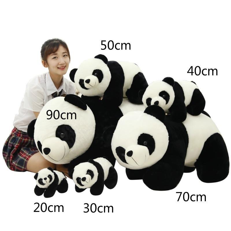 

Плюшевая панда мультфильм креативные мягкие чучела животных детские милые подарочные украшения 20 cm