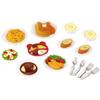 Sylvanian Families EPOCH Lunch Set Furniture Toy for Dollhouse ST Mark Certified for Ages 3 and Up