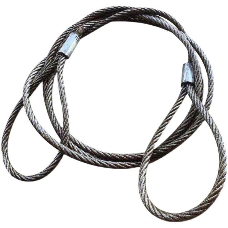 Wanzun Oily Steel Wire Rope Lifting Sling