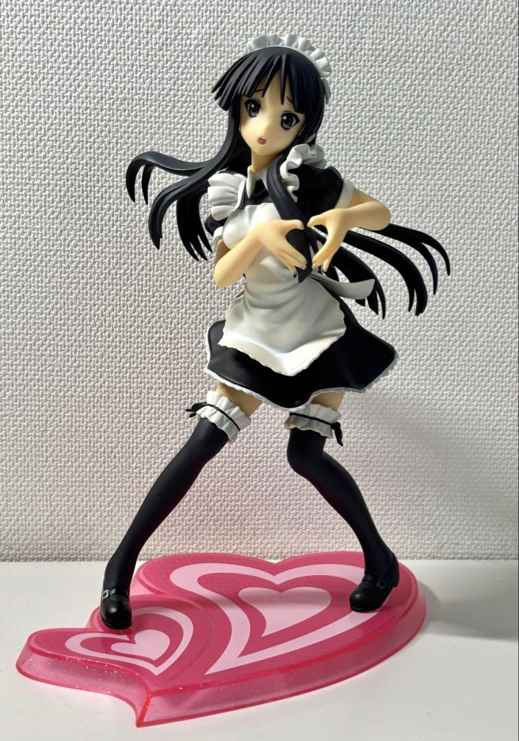 

[USED] K-ON! Mio Akiyama Maid Ver. 1/8 Figure FREEing