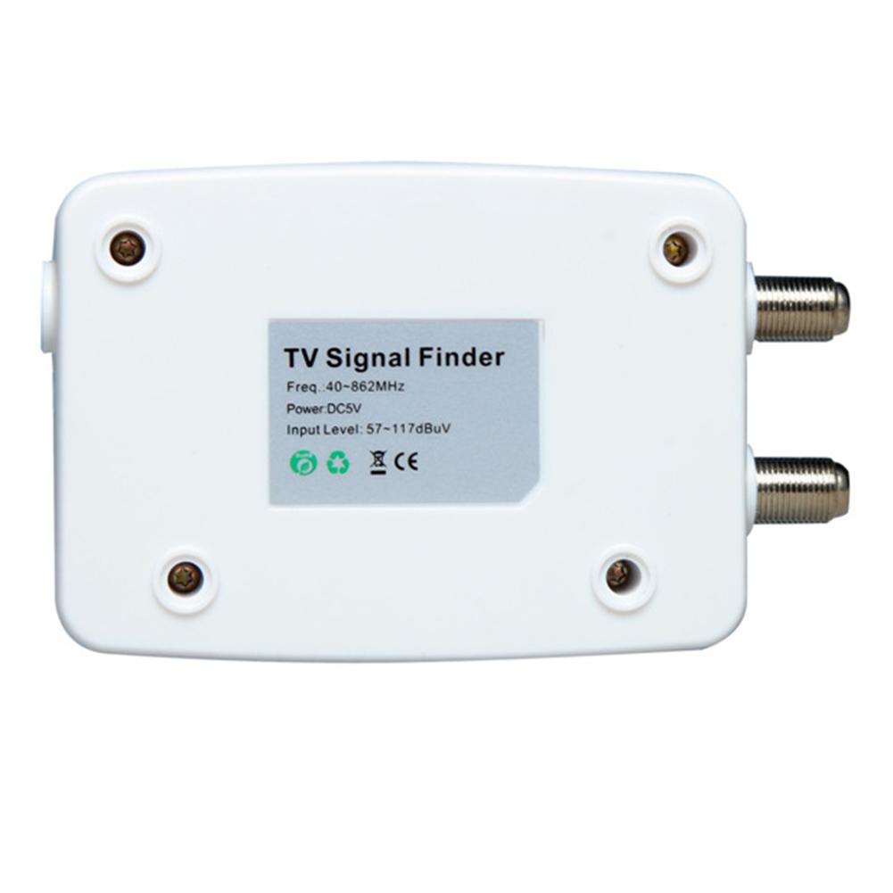 TF-02 DC5V Digital TV Signal Finder Digital Aerial Terrestrial TV Antenna Signal Strength Meter Detector With-Compass Instrument