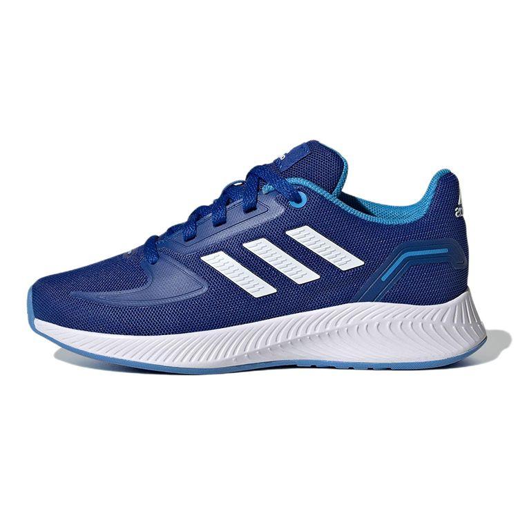 Adidas Core Faito K Durable Breathable Low Top Kids Running Shoes Kids Running Shoes Blue HR1407