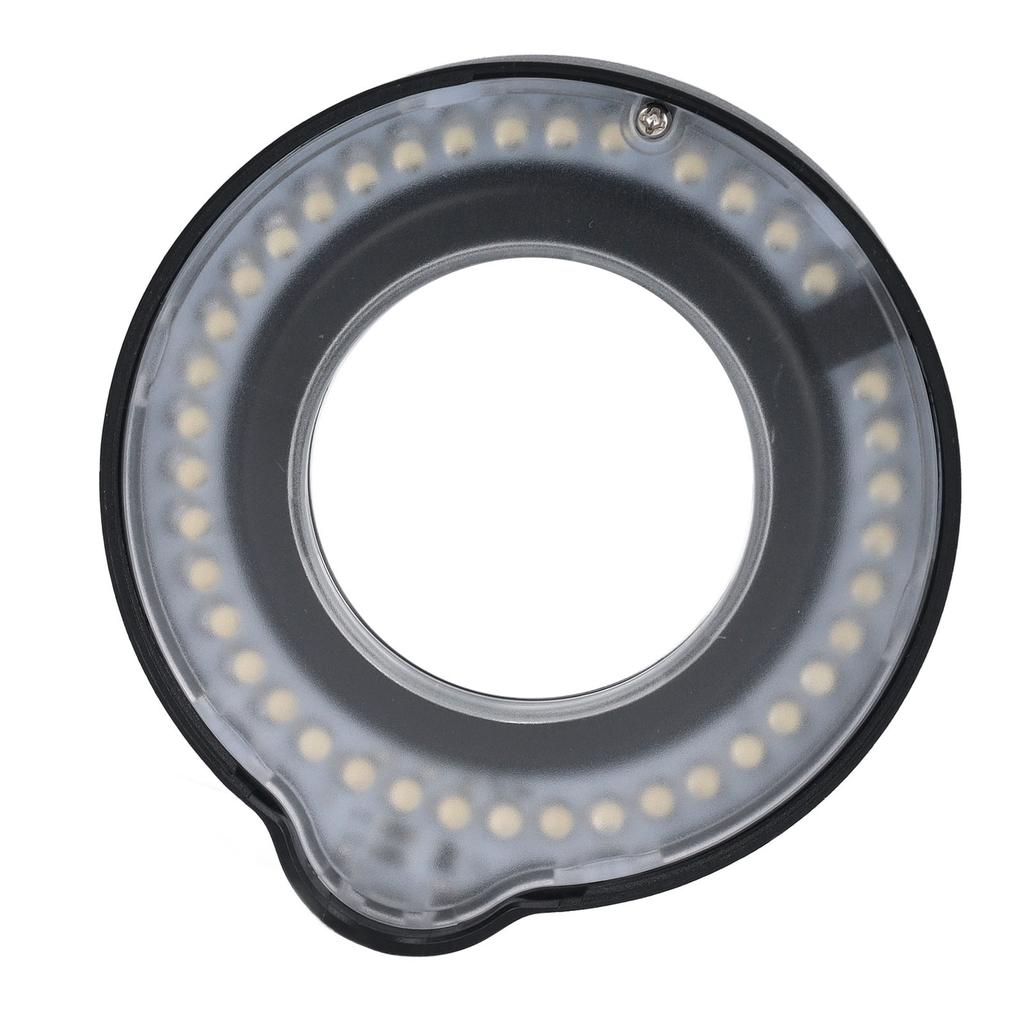 LED Polarisiertes Ringlicht Helligkeit Einstellbar Blendschutz Ölbeständige Linse Mikroskop Ringlicht