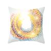 Home Decoration Geometric Space Printed Pillow Cover Colorful and Bright Sofa Cushion Cover