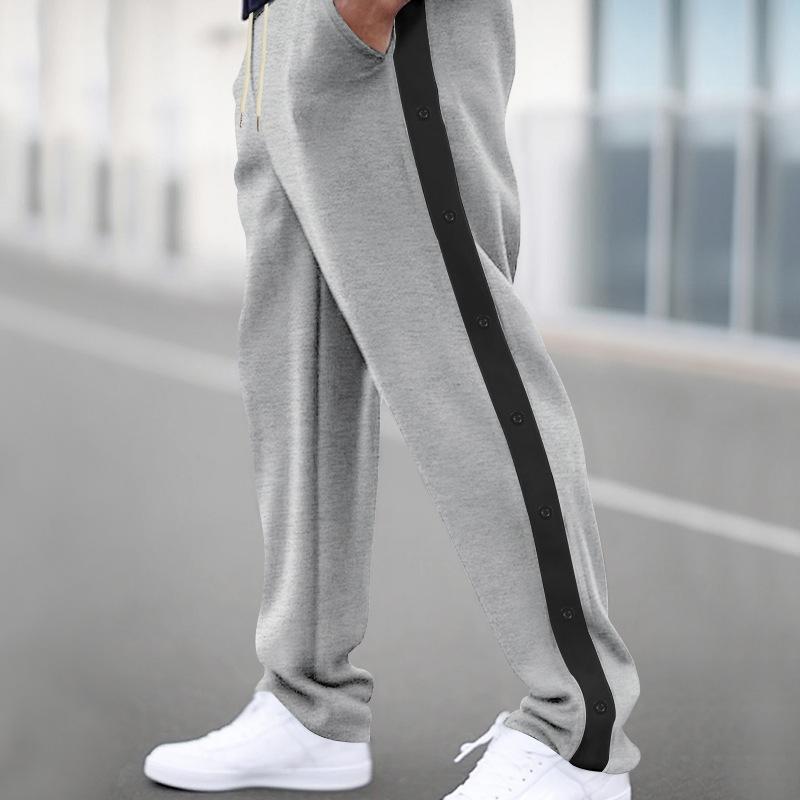 Casual Men's Trousers New Autumn and Winter Loose Straight Large Size Trousers