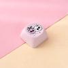 5/10Pcs Halloween Themed Custom Keycaps Cute Ghost Pumpkin Prints For Mechanical Keyboard Diy Holiday Gifts