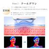 ANLAN Warm Cool Lift Gua Sha Facial Device EMS Electric Plate 45 Degrees Sensation Cooling 3 Color LED Vibration Suitable Whole Body Unisex Type C