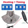 Shoulder Neck Heating Pad Electric Vibration Shawl Warm Shoulder Neck and Back Tools Cervical Wrap Heated Warmer Relaxed Health