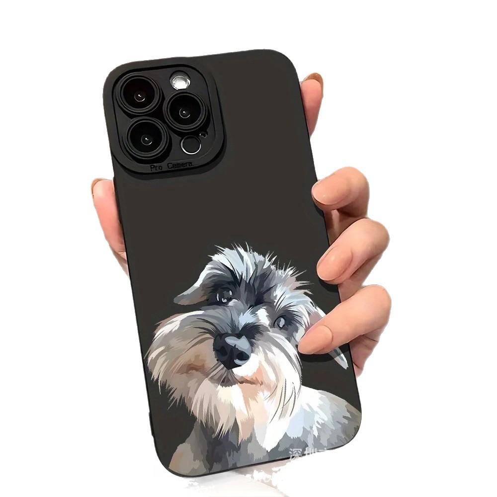 Cute dog for apple 15 mobile phone case iphone12promax case 14/13/11/XSMAX pupil eye 16