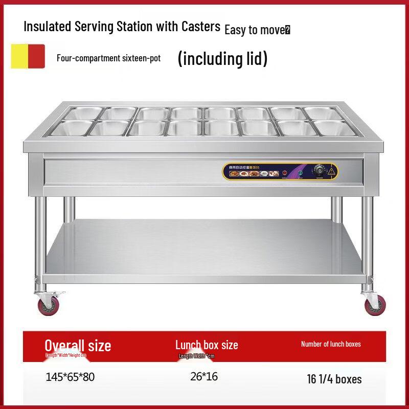 RSRDDY Commercial Food Warming Table
