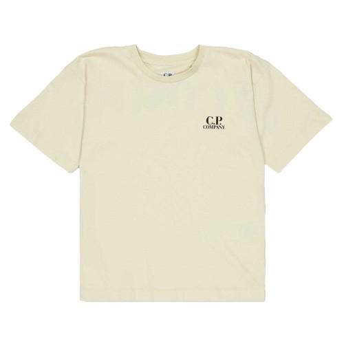 C.P. Company Childrens/Kids Back Print Logo T-Shirt