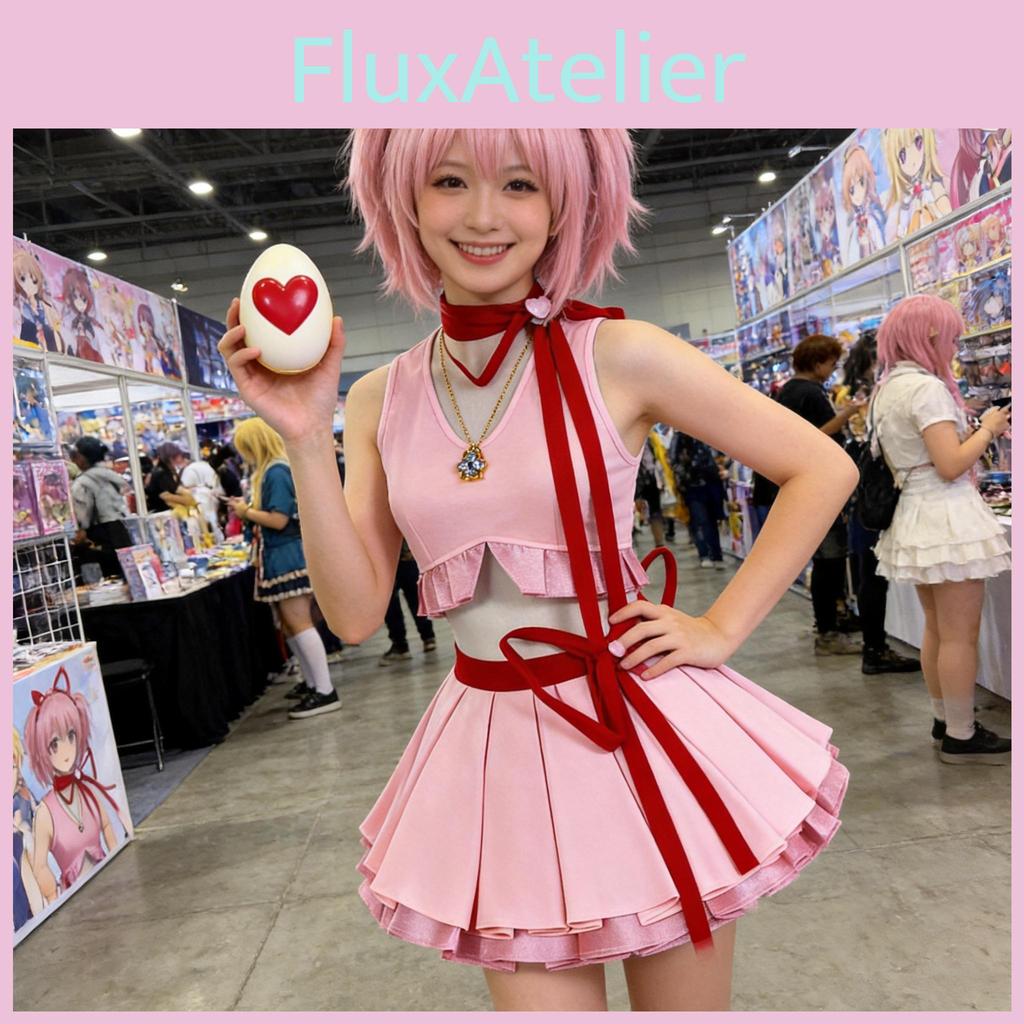 Shugo Chara Hinamori Amu Cosplay Uniform With Soft Polyester For Summer Events