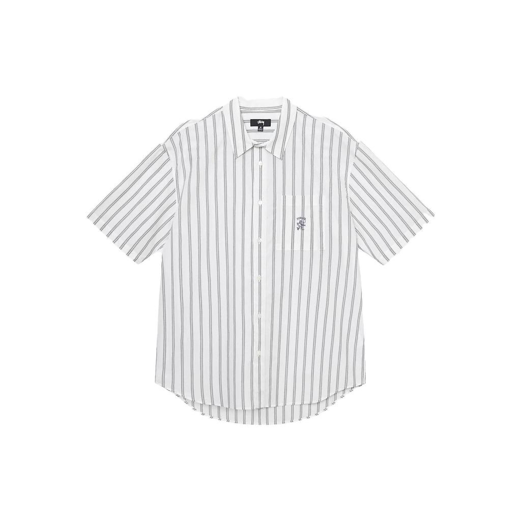 Stussy Boxy Striped Short Sleeve Shirt 1110290