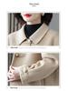 Mom's Elegant Wool Lapel Coat for Middle-Aged & Elderly Women - Autumn/Winter Fashion