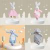 Baby Animal Plush Toy With Chewing Texture For Newborn Sleep And Comfort