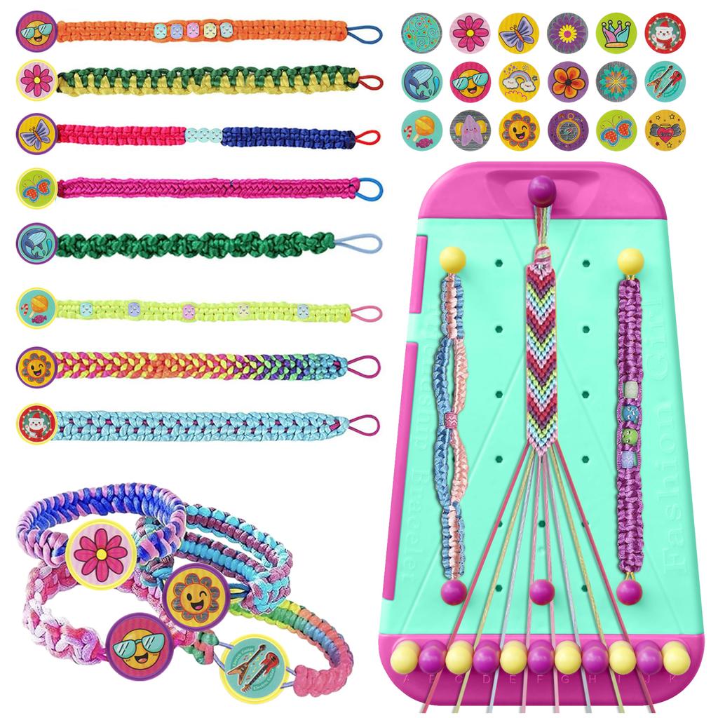 Children's Craft Loom Bracelet Maker Friendship Bracelet Making Kit