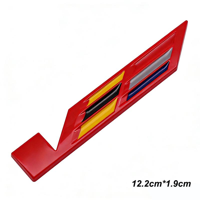 3D Metal Car Fender Decorative Sticker For Cadillac CT4 CT5 CT6 XT4 XT5 Sports Modification Accessories