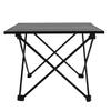 Folding Camping Table Portable Exquisite Aluminum Alloy Camping Side Table with Storage Bag for Outdoor