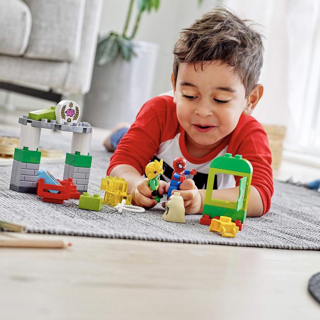 LEGO Duplo Electro 10893 Игрушечный блок для мальчиков Человек-паук против.